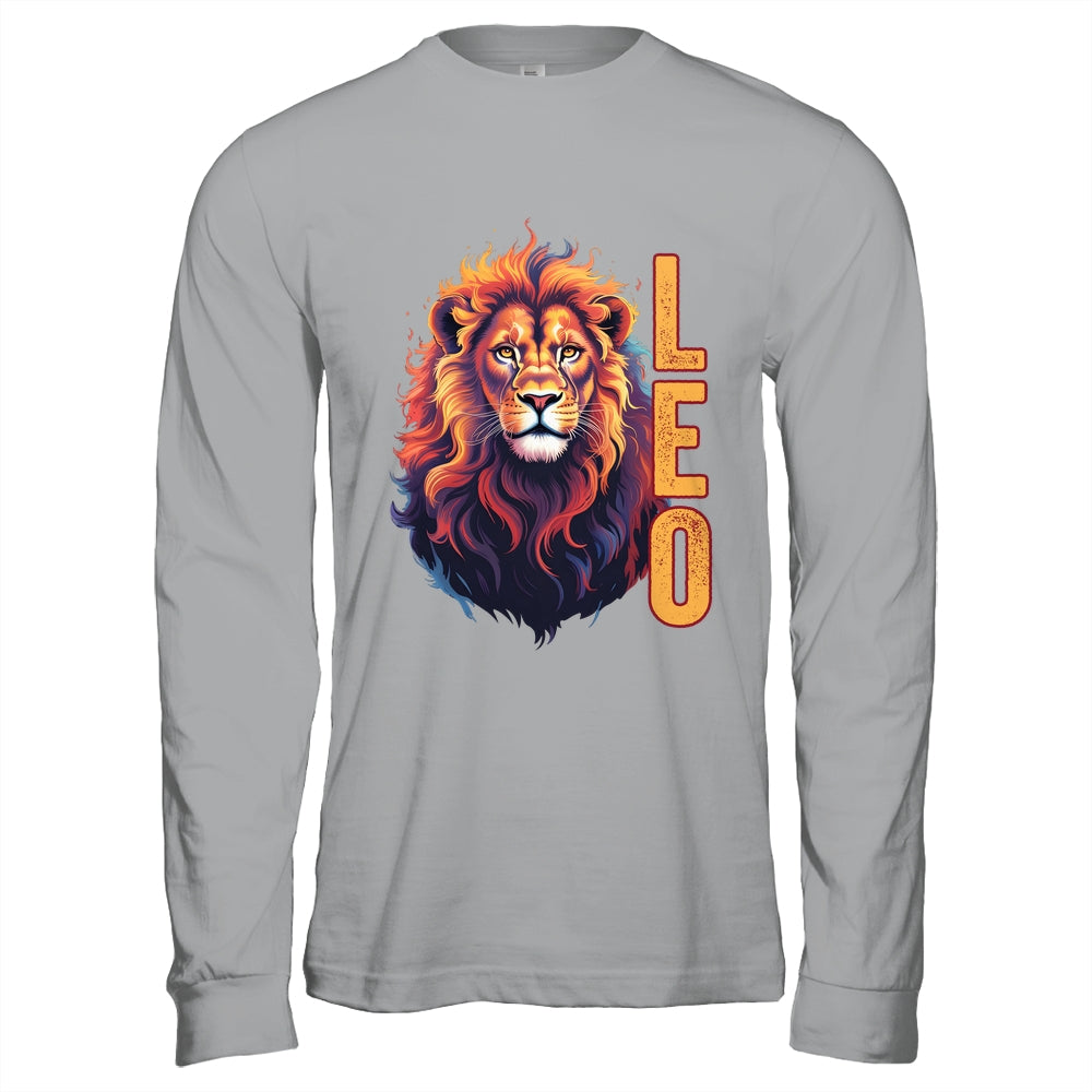 August Birthday Leo Lion Pride Graphic Mens Zodiac Sign Shirt & Hoodie | siriusteestore