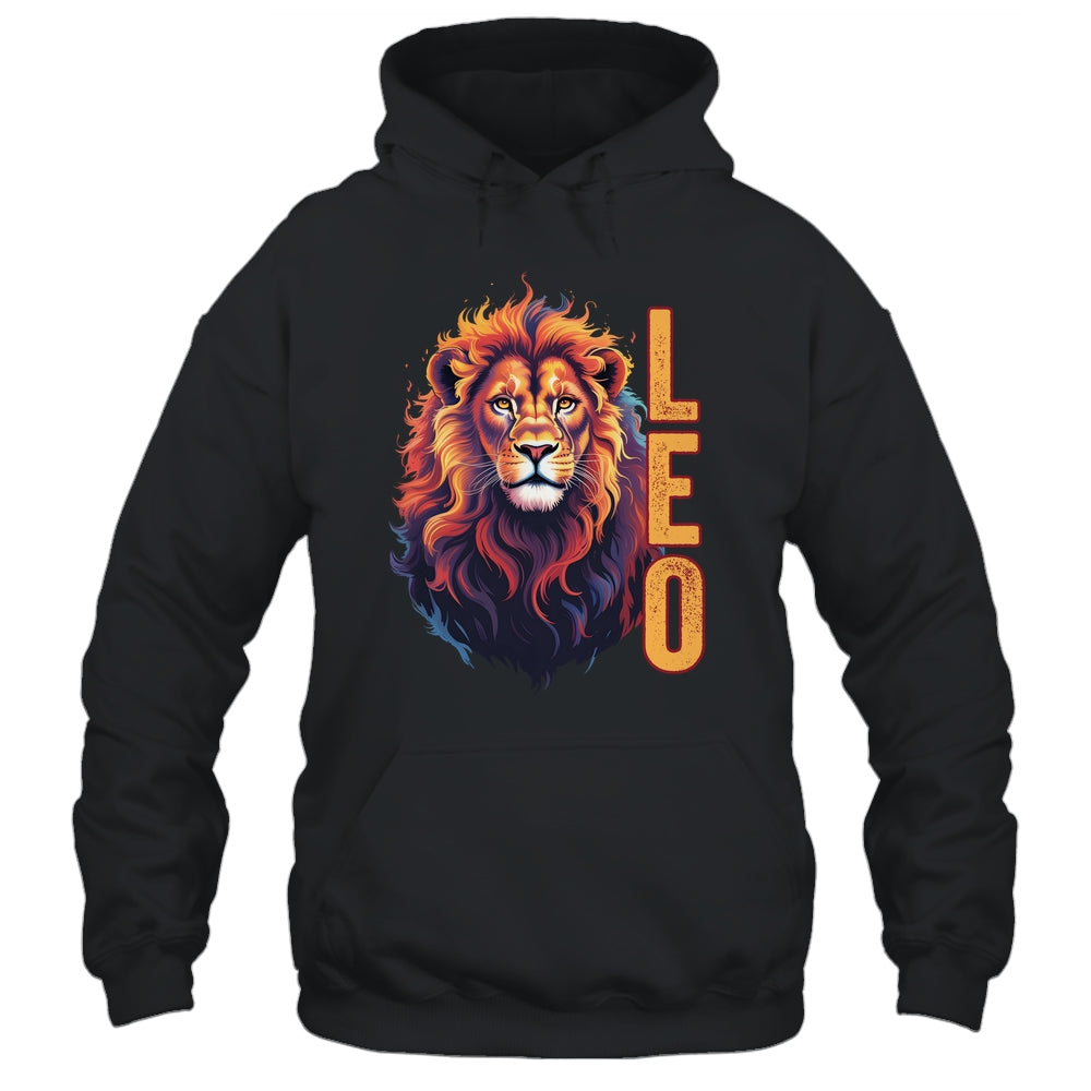 August Birthday Leo Lion Pride Graphic Mens Zodiac Sign Shirt & Hoodie | siriusteestore
