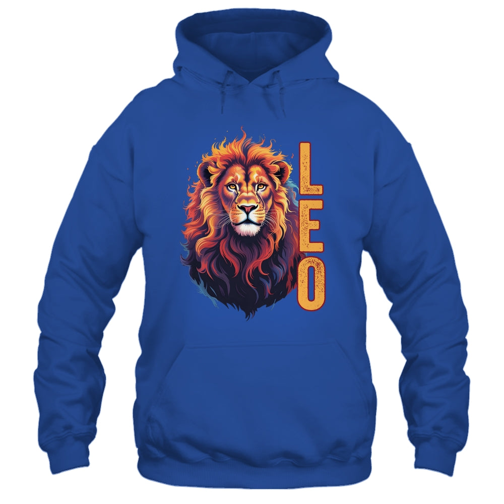 August Birthday Leo Lion Pride Graphic Mens Zodiac Sign Shirt & Hoodie | siriusteestore