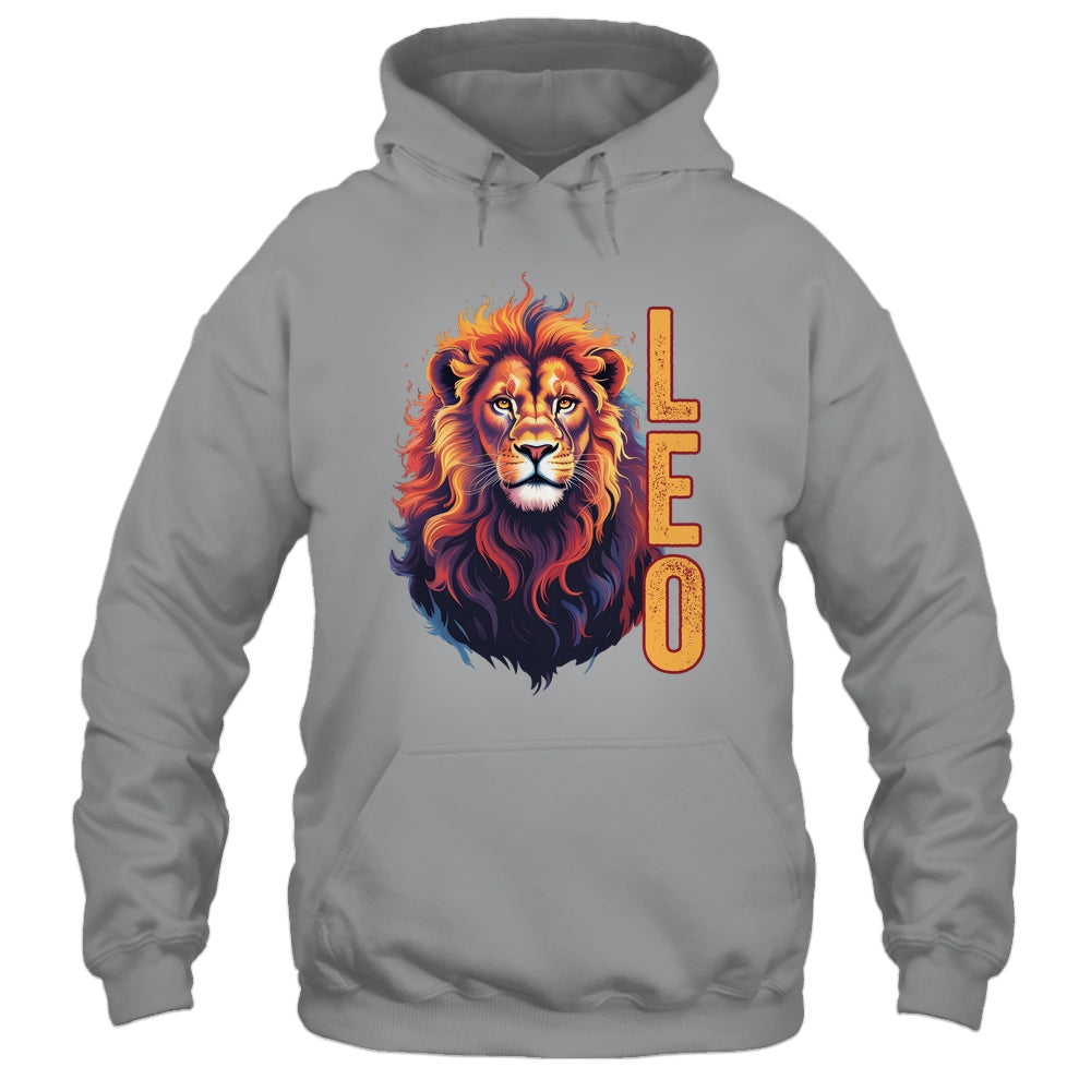 August Birthday Leo Lion Pride Graphic Mens Zodiac Sign Shirt & Hoodie | siriusteestore