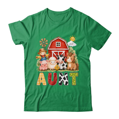 Aunt Farm Cow 1St Birthday Girl Boy Matching Family Shirt & Hoodie | siriusteestore