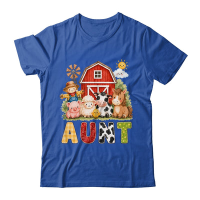 Aunt Farm Cow 1St Birthday Girl Boy Matching Family Shirt & Hoodie | siriusteestore