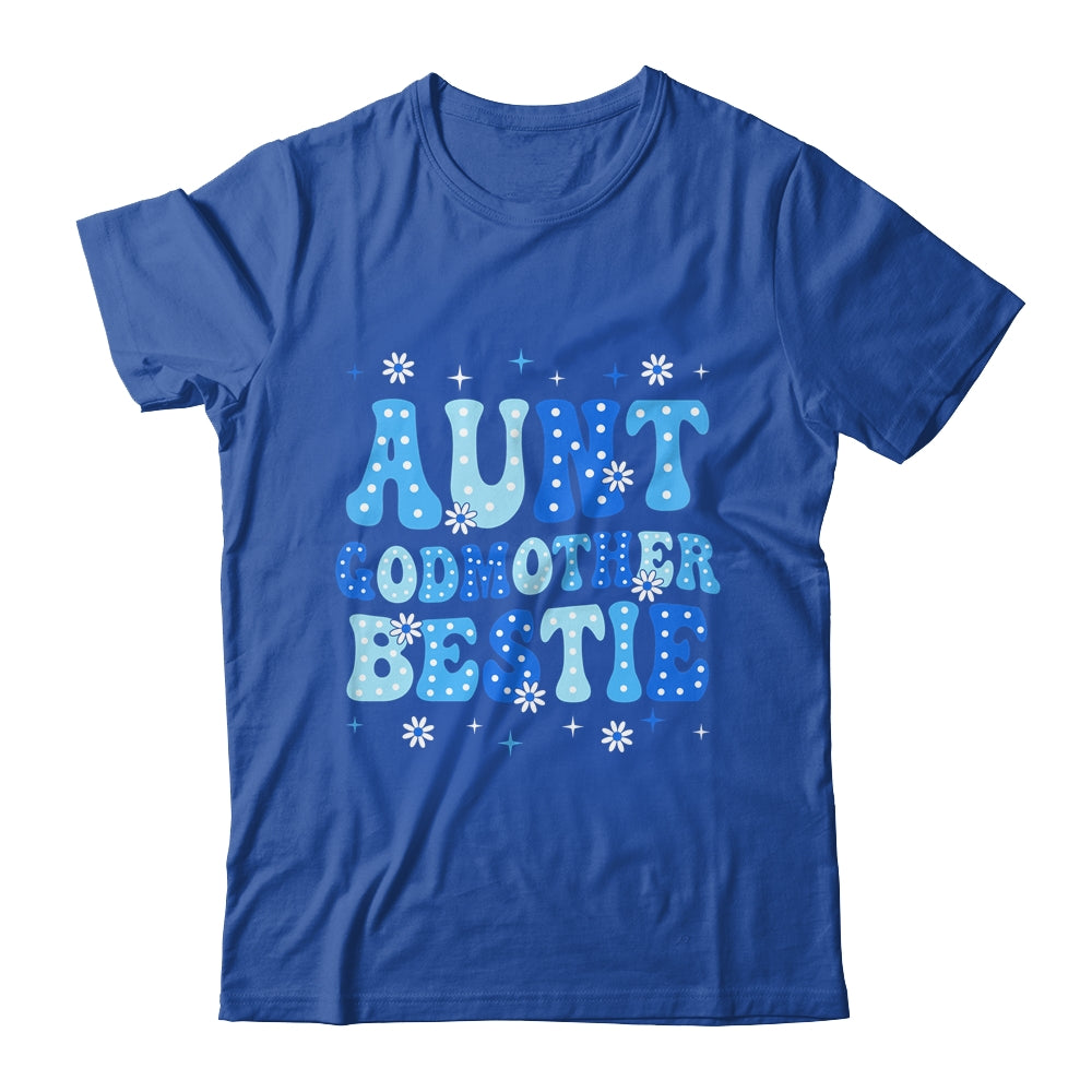 Aunt Godmother Bestie Groovy Cute For Mothers Day Funny Shirt & Tank Top | siriusteestore