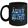 Aunt Godmother Bestie Groovy Cute For Mothers Day Funny Mug | siriusteestore