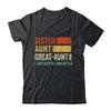 Aunt Mother's Day From Niece Nephew Sister Aunt Great Aunt Shirt & Tank Top | siriusteestore
