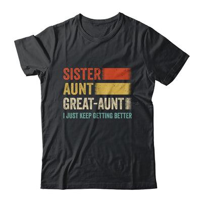 Aunt Mother's Day From Niece Nephew Sister Aunt Great Aunt Shirt & Tank Top | siriusteestore