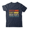 Aunt Mother's Day From Niece Nephew Sister Aunt Great Aunt Shirt & Tank Top | siriusteestore