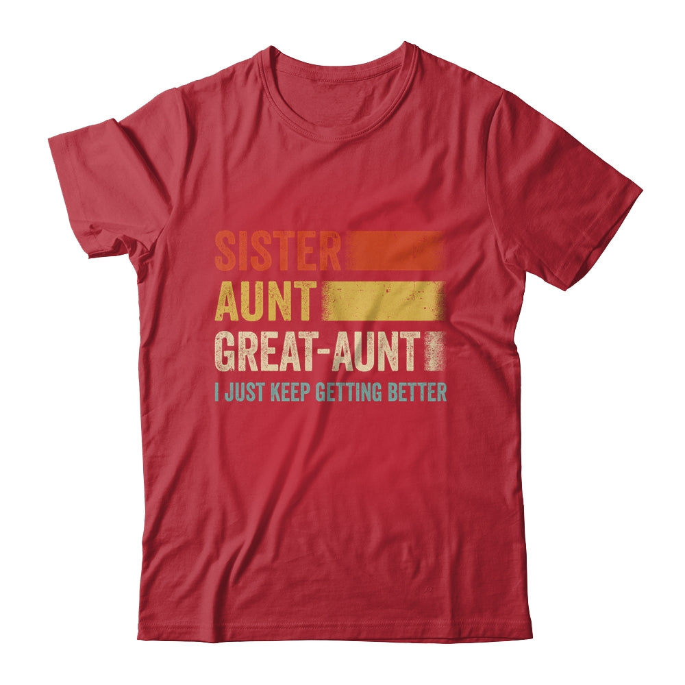 Aunt Mother's Day From Niece Nephew Sister Aunt Great Aunt Shirt & Tank Top | siriusteestore