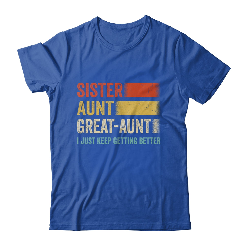 Aunt Mother's Day From Niece Nephew Sister Aunt Great Aunt Shirt & Tank Top | siriusteestore