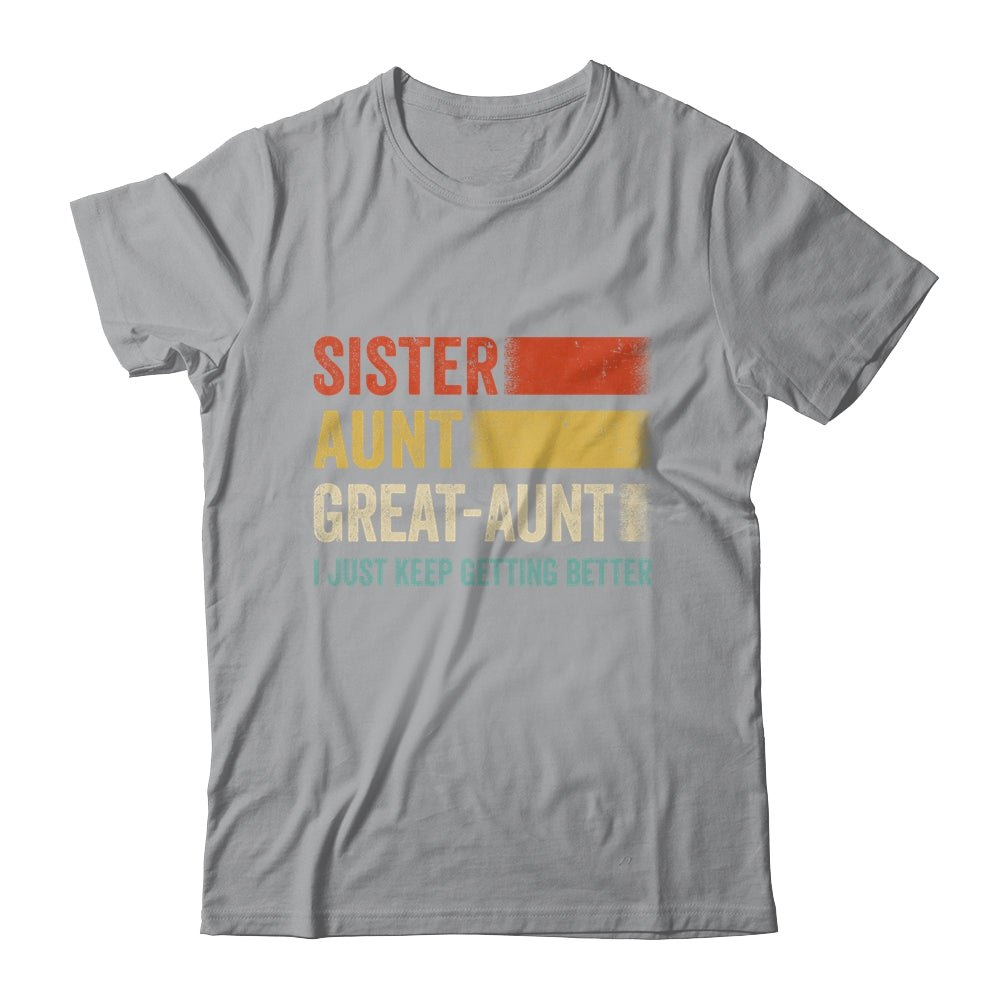 Aunt Mother's Day From Niece Nephew Sister Aunt Great Aunt Shirt & Tank Top | siriusteestore