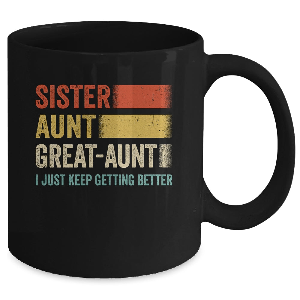 Aunt Mother's Day From Niece Nephew Sister Aunt Great Aunt Mug | siriusteestore