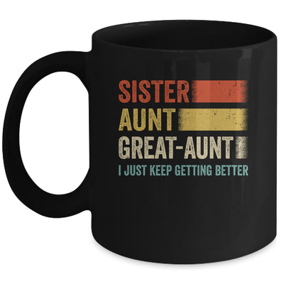 Aunt Mother's Day From Niece Nephew Sister Aunt Great Aunt Mug | siriusteestore