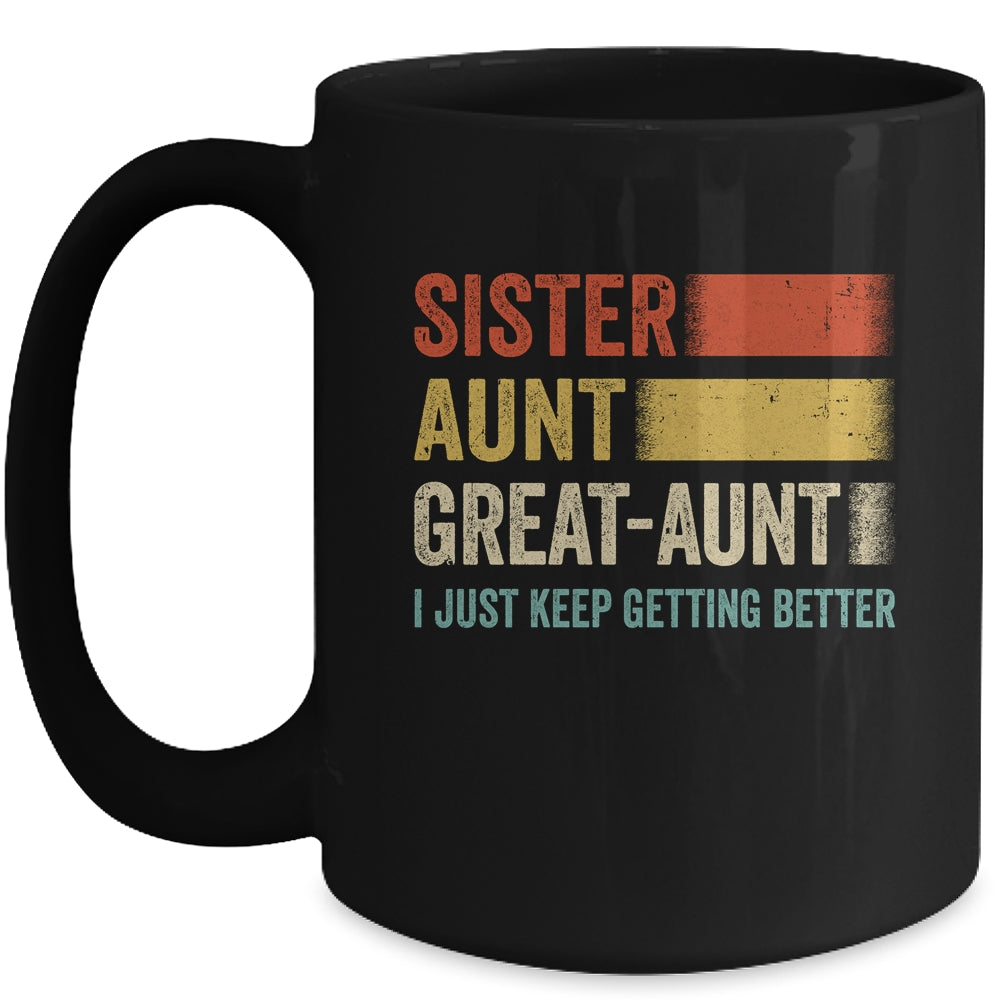 Aunt Mother's Day From Niece Nephew Sister Aunt Great Aunt Mug | siriusteestore