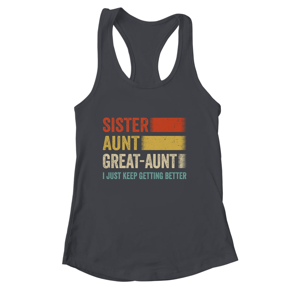 Aunt Mother's Day From Niece Nephew Sister Aunt Great Aunt Shirt & Tank Top | siriusteestore