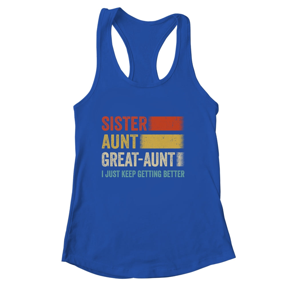 Aunt Mother's Day From Niece Nephew Sister Aunt Great Aunt Shirt & Tank Top | siriusteestore