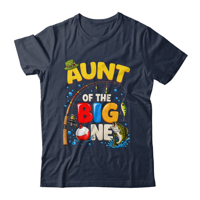 Aunt Of The Big One Fishing Birthday Boy Family Party Shirt & Hoodie | siriusteestore