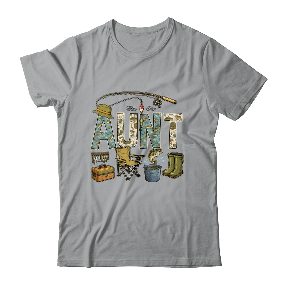 Aunt Of The Big One Fishing O-Fish-Ally 1St Birthday Shirt & Hoodie | siriusteestore