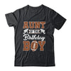 Aunt Of The Birthday Boy Football Party Family Matching Shirt & Hoodie | siriusteestore
