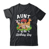 Aunt Of The Birthday Boy Party Cow Farm 1st Birthday Party Shirt & Hoodie | siriusteestore