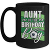 Aunt Of The Birthday Boy Soccer Birthday Soccer Player Mug | siriusteestore