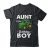 Aunt Of The Birthday Boy Tractors Farm Party Farmer Shirt & Hoodie | siriusteestore