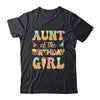 Aunt Of The Birthday Girl 1st Ice Cream Party Family Shirt & Hoodie | siriusteestore