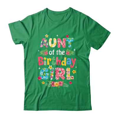 Aunt Of The Birthday Girl Hawaii Family Party Decor Shirt & Hoodie | siriusteestore