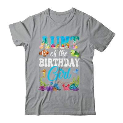 Aunt Of The Birthday Girl Sea Fish Ocean Aquarium Party Shirt & Hoodie | siriusteestore