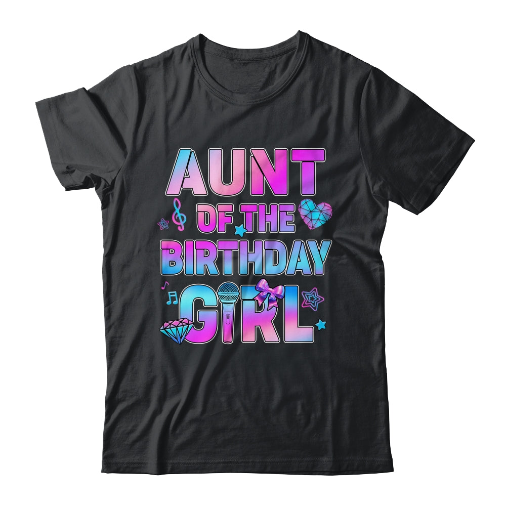 Aunt Of The K-Pop Birthday Girls Korean Music Family Shirt & Hoodie | siriusteestore