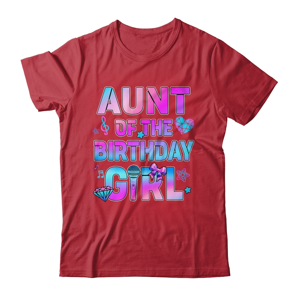 Aunt Of The K-Pop Birthday Girls Korean Music Family Shirt & Hoodie | siriusteestore