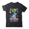 Aunt Of The Shark Birthday Boy Girl Party Family Group Shirt & Hoodie | siriusteestore