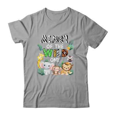 Aunt Of The Wild One Zoo Theme Birthday Safari Animal Shirt & Hoodie | siriusteestore