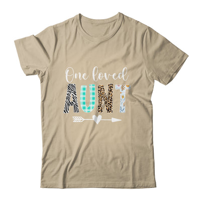 Aunt Women Cute Design One Loved Aunt Mother's Day Shirt & Tank Top | siriusteestore