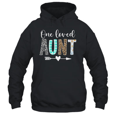 Aunt Women Cute Design One Loved Aunt Mother's Day Shirt & Tank Top | siriusteestore
