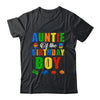 Auntie Birthday Boy Master Builder Building Bricks Blocks Shirt & Hoodie | siriusteestore