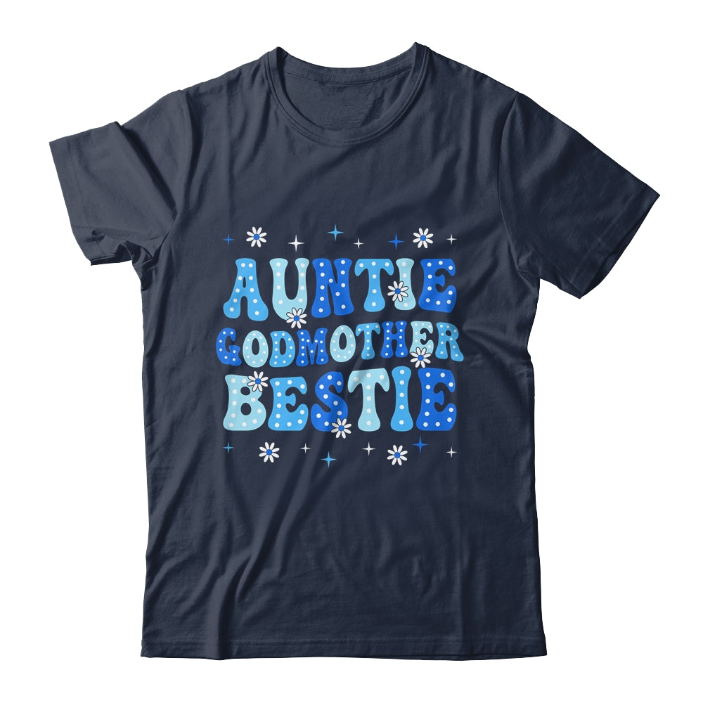 Auntie Godmother Bestie Groovy Cute For Mothers Day Funny Shirt & Tank Top | siriusteestore