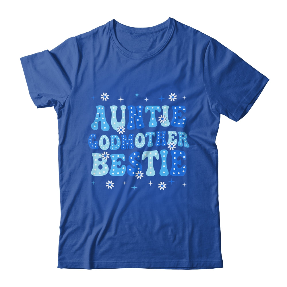 Auntie Godmother Bestie Groovy Cute For Mothers Day Funny Shirt & Tank Top | siriusteestore