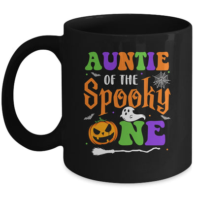 Auntie Halloween 1st Birthday Boy Matching Family Spooky One Mug | siriusteestore