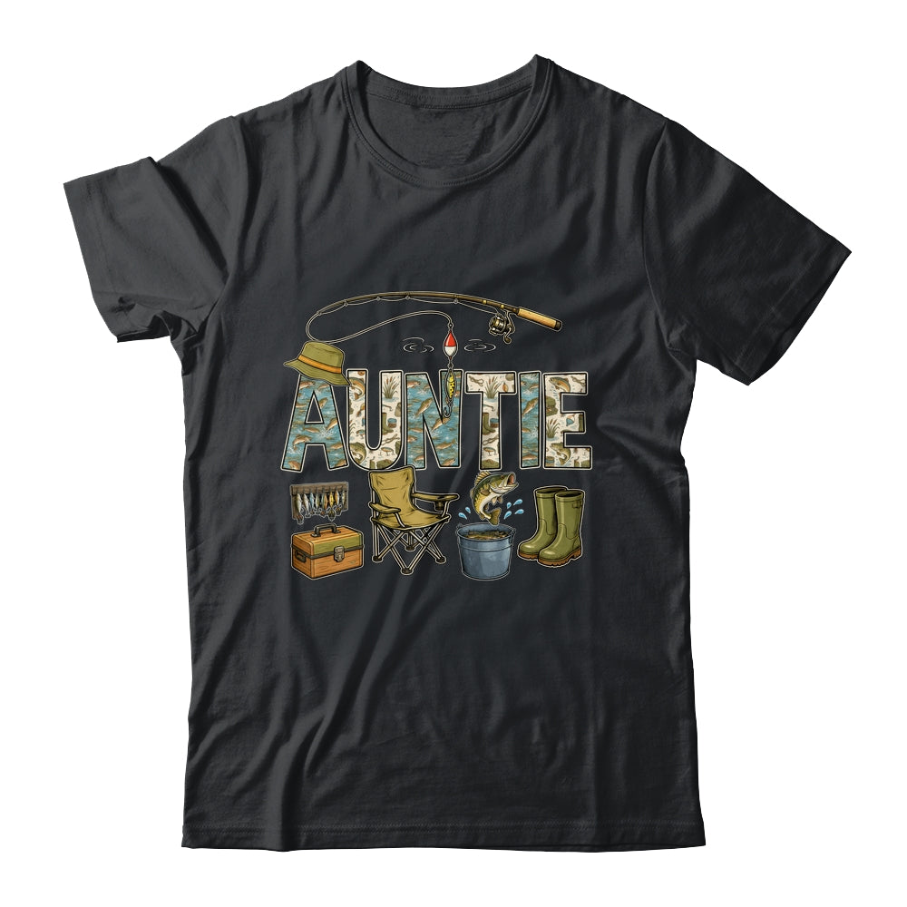 Auntie Of The Big One Fishing O-Fish-Ally 1St Birthday Shirt & Hoodie | siriusteestore