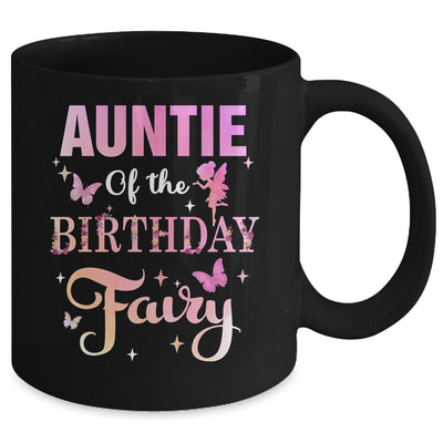 Auntie Of The Birthday Fairy Princess Girl Party Decoration Mug | siriusteestore