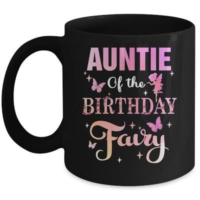 Auntie Of The Birthday Fairy Princess Girl Party Decoration Mug | siriusteestore