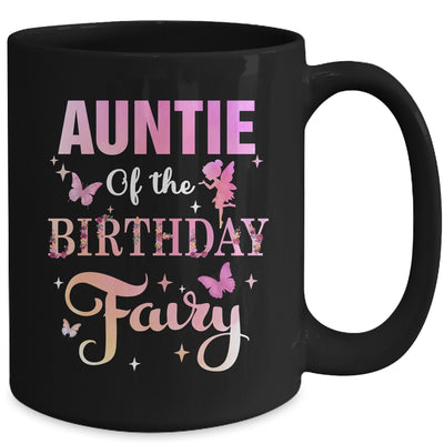 Auntie Of The Birthday Fairy Princess Girl Party Decoration Mug | siriusteestore