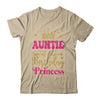 Auntie Of The Birthday For Girl 1st Birthday Princess Girl Shirt & Hoodie | siriusteestore