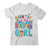 Auntie Of The Birthday Girl Pool Party Beach Family Matching Shirt & Hoodie | siriusteestore