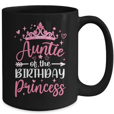 Auntie Of The Birthday Princess Birthday Girl Kid Family Mug | siriusteestore