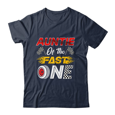 Auntie Of The Fast One 1st Birthday Race Car Family Shirt & Hoodie | siriusteestore