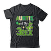 Auntie Of The Three Rex Birthday Dinosaur Family Matching Shirt & Hoodie | siriusteestore