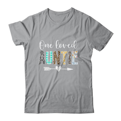 Auntie Women Cute Design One Loved Auntie Mother's Day Shirt & Tank Top | siriusteestore