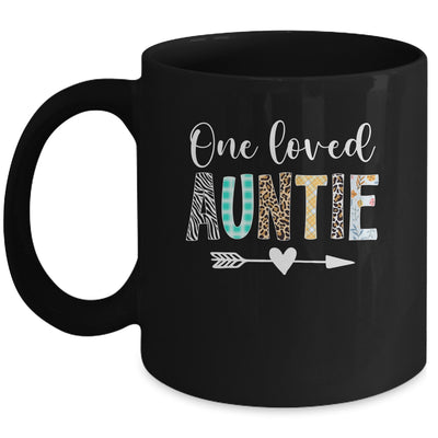 Auntie Women Cute Design One Loved Auntie Mother's Day Mug | siriusteestore
