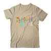 Auntie Women Wildflower Floral Design Auntie Mothers Day Shirt & Tank Top | siriusteestore